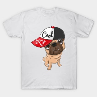 Be Cool Pug T-Shirt